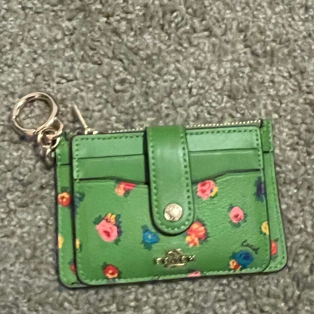 Coach mini wallet